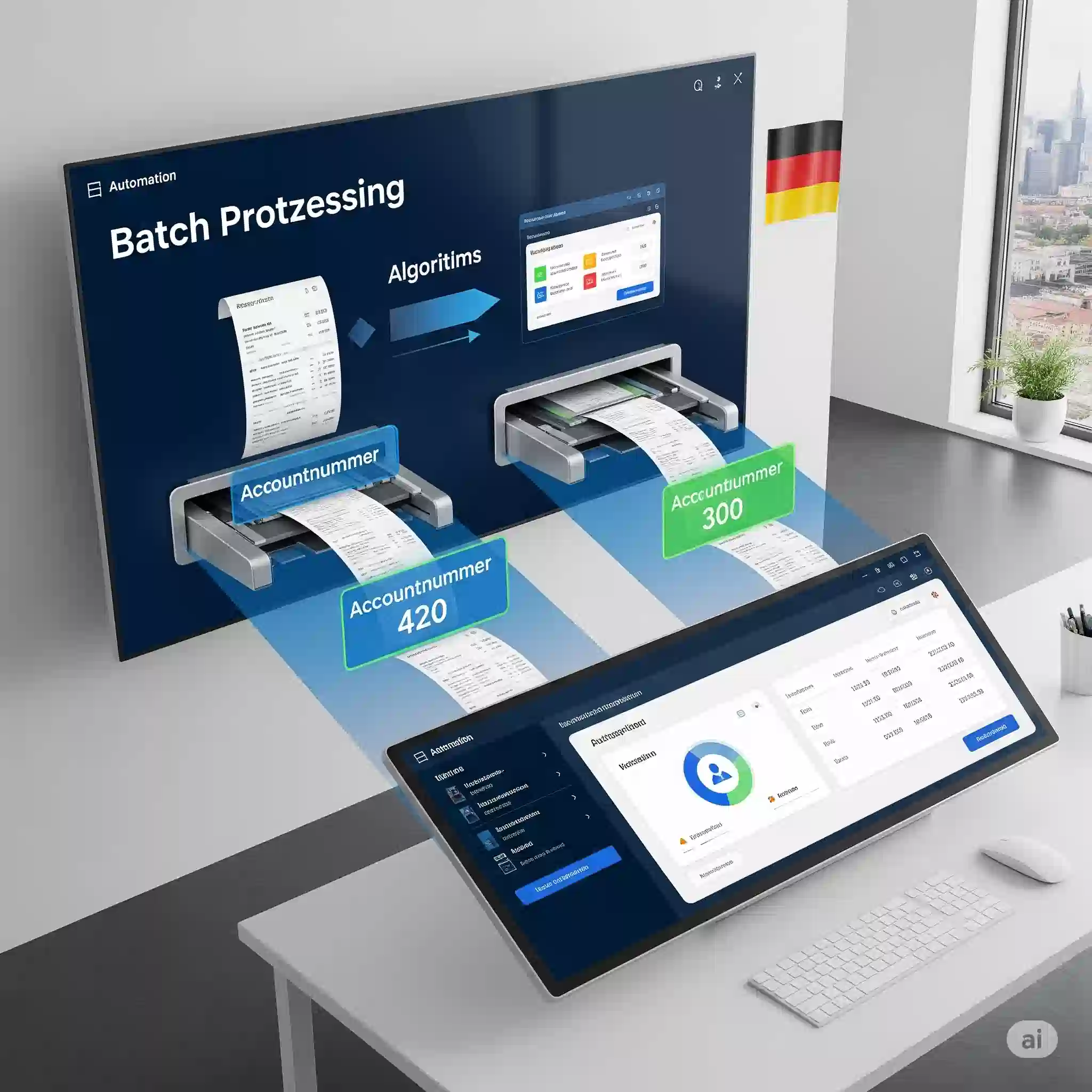 Deutsche Buchhaltungsautomatisierung
