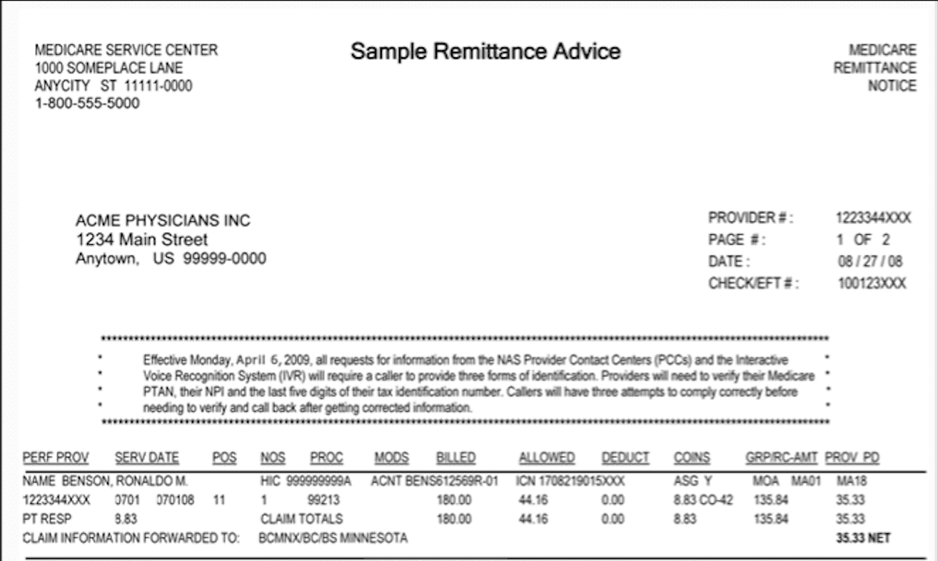 Processing Complex Healthcare EOBs with Eagle Doc