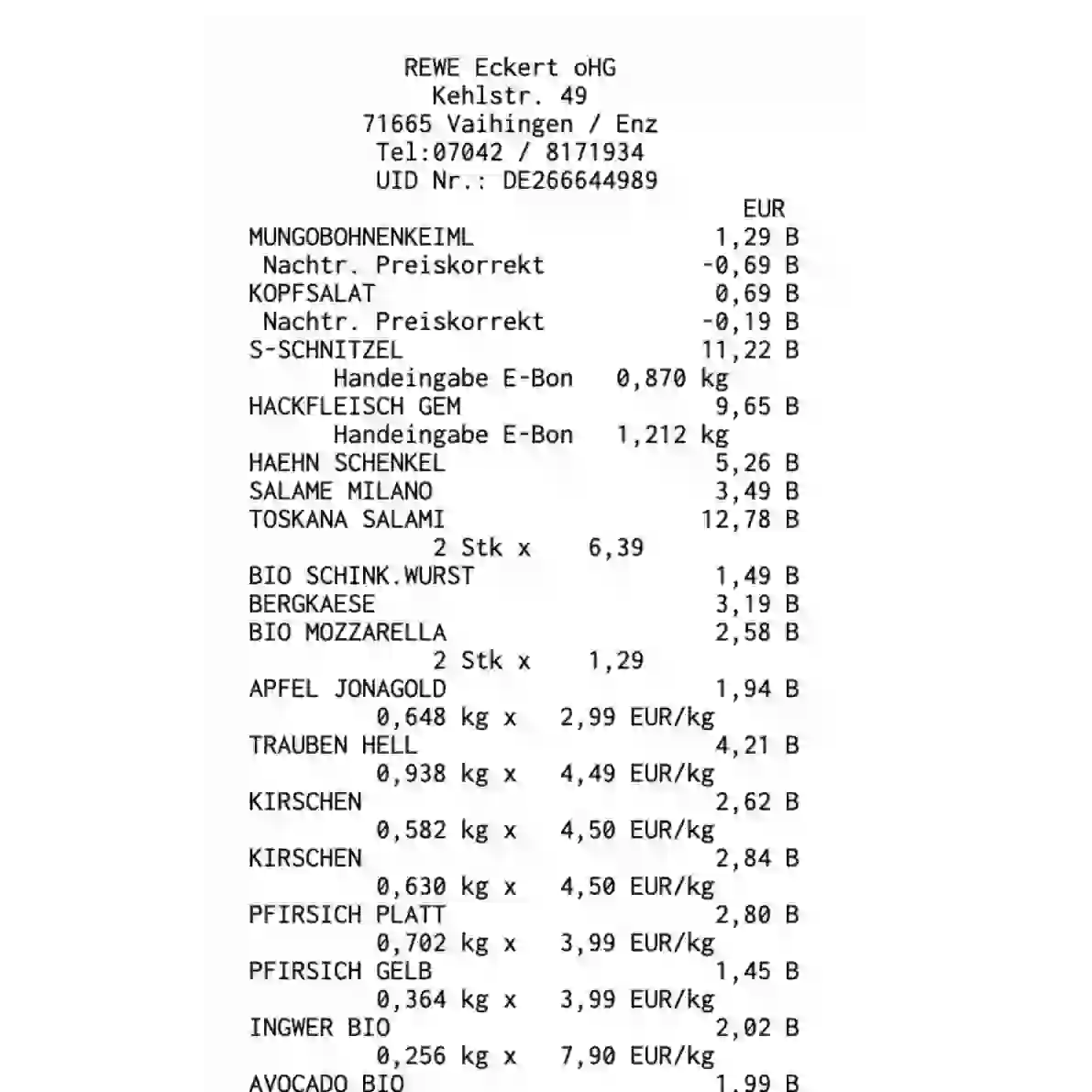 receipt scanner, receipt parser, receipt OCR