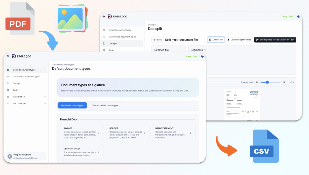 Web app to manage expenses and invoices documents