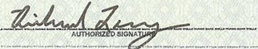 Extracted stamp signature sample