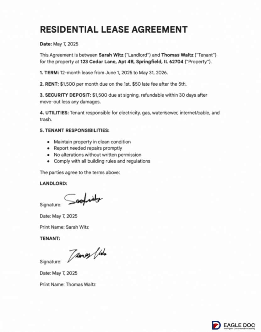 Signature Extraction API